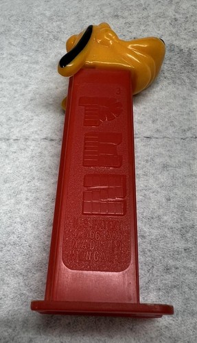 VINTAGE PEZ CANDY DISPENSER DISNEY'S PLUTO w/FEET (8.5) MADE in SLOVENIA, HUNGRY - Picture 4 of 5