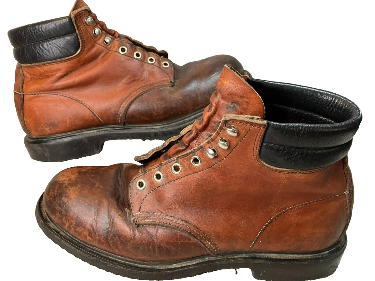 Red Wing RED Leather 2245 Steel Toe Work Boots 9.5EEE 9.5 Red Wing RED Leather 2245 Steel Toe Work Boots 9.5EEE 9.5