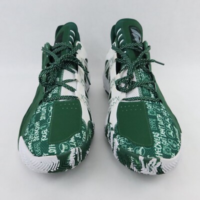 adidas Dame 6 Basketball Shoes Mens 15 Green Hecklers Damian