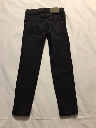 Zara Jeans Girl's Size 7 Black Denim Super Skinny Fit DNMWR-Edition - Picture 2 of 8