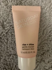 Saturday Skin Rise & Shine Gentle Cleanser 15 ml Travel Size