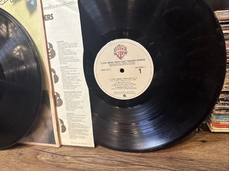 GEORGE BENSON, Livin' Inside Your Love USA 2 LP Foto 4 de 4