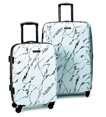 american tourister moonlight hardside spinner luggage