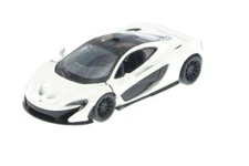 New Kinsmart 5" McLaren P1 Diecast Model Toy Car Pull Action 1:36 White