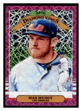 2019 Donruss Optic #26 Max Muncy Pink Velocity #/199