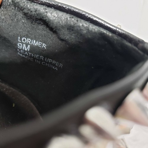Michael Lorimer High Heels Silver Studs Spikes Black PEEP TOE Shoes 9M - 第 12/12 張圖片