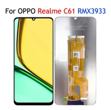 For OPPO Realme C61 RMX3933 LCD DIsplay Touch Screen Digitizer Panel Assembly
