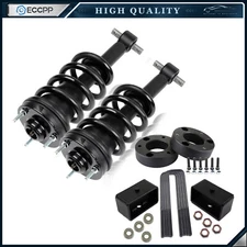 2.5" Front 2" RearLeveling kit&Complete Struts for Chevy Silverado Sierra GMC