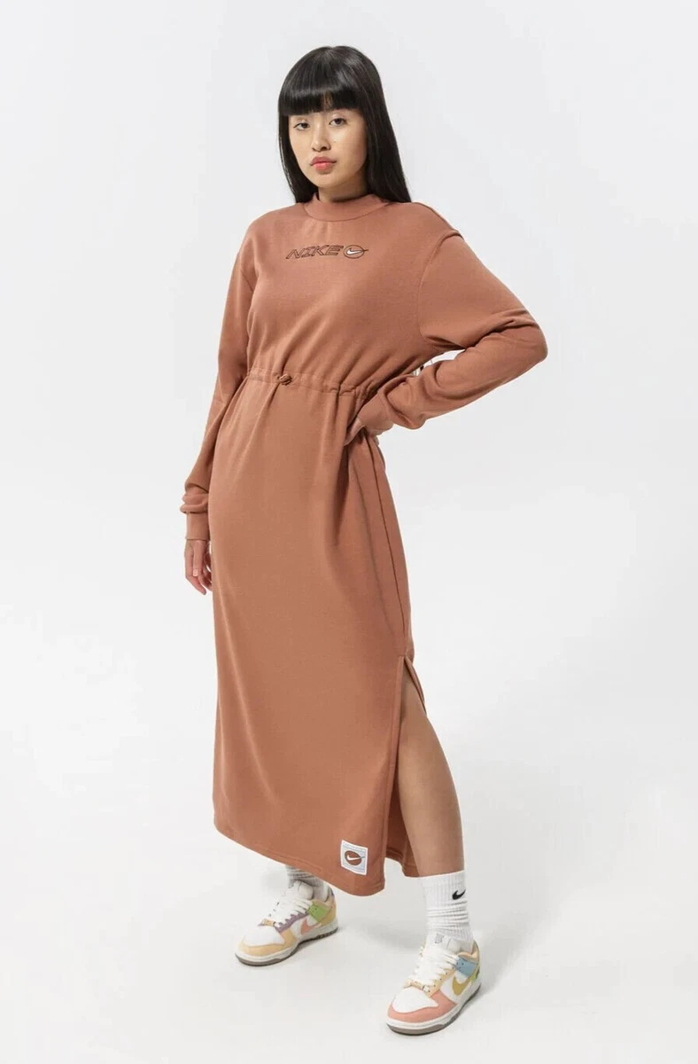 brown nike dress
