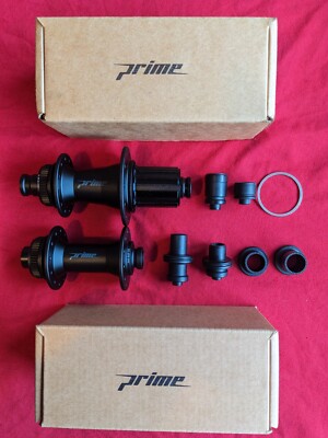 Prime SR2D F+R Nabensatz Road Gravel Scheibenbremse 12mm 15mm QR HG NEU