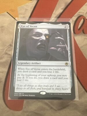 vecna mtg card Magic The Gathering Eye of Collectible Single Ungraded 1 Toys & Games and betrayal in every heart. MTGNexus - Vecna, Ultimate Lich