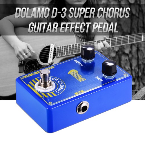 Dolamo Electric Guitar Effects Pedal Distortion Overdrive FUZZ True Bypass W5M1 - Picture 8 of 28