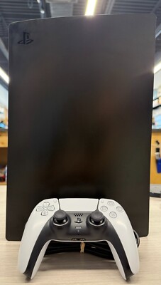 Sony Black PlayStation 5 Digital With Cords and Controller On Sale Now !!