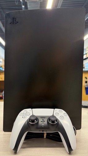 Sony Black PlayStation 5 Digital With Cords and Controller On Sale Now !!