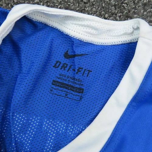 Nike Tank Top Youth Medium Blue Sleeveless Breathable Running Basketball Boys - Picture 8 of 8
