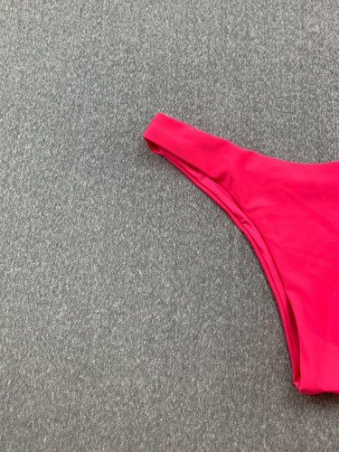 Relleciga Bikini Tankini Swimsuit Bottoms Womens size Small PInk High Cut Cheeky - Picture 3 of 13