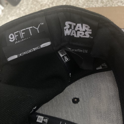 New Era 9Fifty Men Women Cap Star Wars Force Awakens Black Print Snapback Hat - Picture 8 of 9