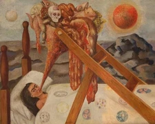 Print or Canvas - Without Hope, 1945 by Frida Kahlo