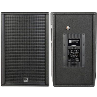 HK AUDIO PREMIUM PR:O 112 FD2 2400w Total Active DSP 12'' PA System Speaker Pair
