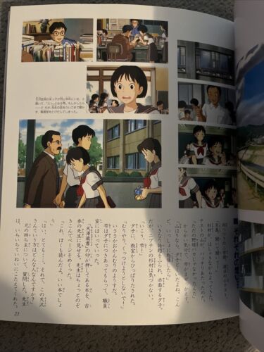 Whisper of the Heart illustration art book Film picture Japanese Studio Ghibli - Picture 8 of 15