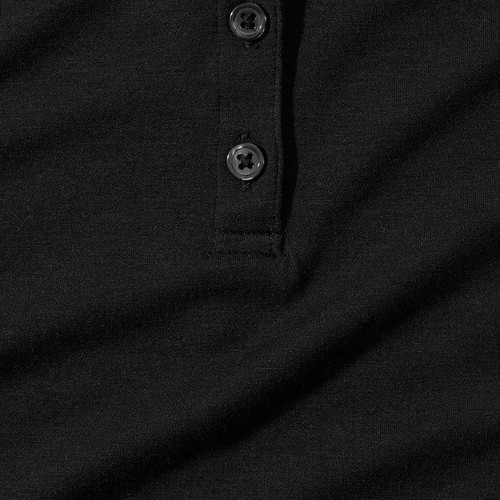 Athleta Canyon Henley Top Lightweight Cropped Women's XL Black Athleisure NWT - Picture 4 of 11