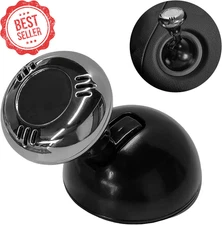 Metal Joystick Car Push Start Button Cover Universal One-Touch Black Rocker