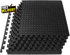 Puzzle Exercise Mat In EVA Interlocking Foam Floor Tiles for Home Gym Mat ....