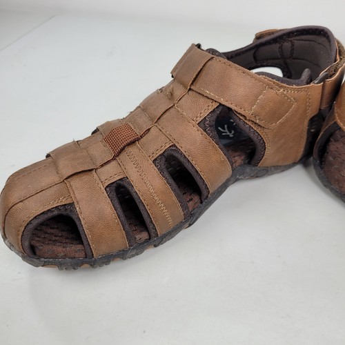 Nunn Bush Walk Men’s Sandal Rio Bravo Fisherman Shoe Brown 84799-240 Size 8M - Picture 9 of 11