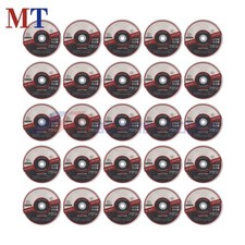 25 Pack - 4" x 1/16" x 3/8" Cut-Off Wheels for Die Grinder Metal Cutting Discs