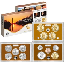 2014-S US Mint Proof Set with COA & Box 14 Coins United States
