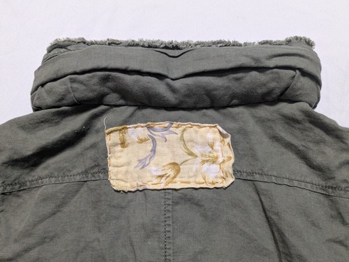 Free People Leinenmischung grün trist – große Utility-Weste mit Kapuze für Damen - Bild 23 von 24