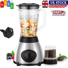 2in1 Blender Smoothie Maker Ice Crusher Mixer Milk Shake Fruit Juicer Vegetables