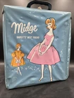 Vintage Barbie Carry Case. Mattel. Midge Barbie’s Best Friend. Doll & Dresses.ML