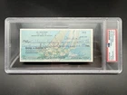 Joe Montana Autographed Personal Check Rookie Year 1979 PSA/DNA Signed Rare!