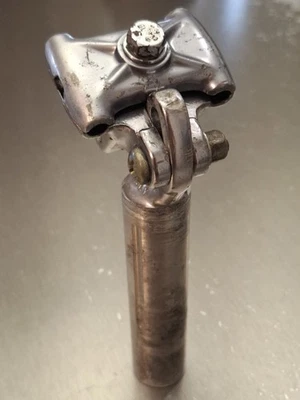 3ttt Record Vintage Seatpost 25mm Aluminium - Tige de Selle - Photo 1/4