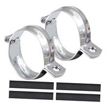 Motorcycle Modified Turn Signal Relocation Bracket, Motorbike Tube Clamp Fog