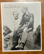 WWII German Luftwaffe Ace Pilot Erich Hartmann Signed Photo KnightS Cross #2