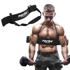 Arm Blaster for Biceps  Triceps Dumbbells Barbell Curls Isolator Workout Equ...