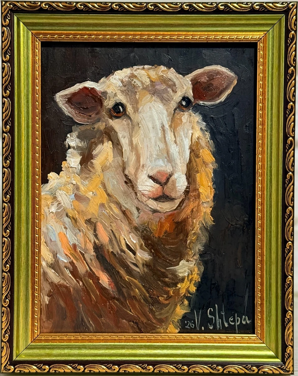 原始绵羊画| eBay