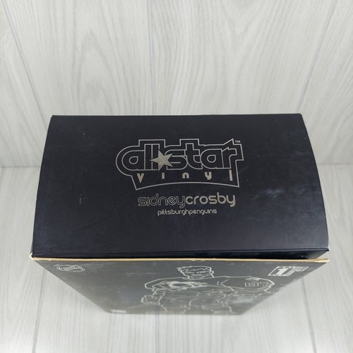 Sidney Crosby PENGUINS ALL STAR VINYL Platinum Collector Fig 1/500 Limited 13” - Picture 6 of 15