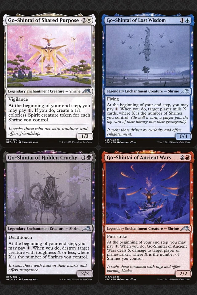 5 Color Sanctum of All SHRINE Commander Deck EDH Magic MTG Ready-to-Play Enchant - Image 2 of 4
