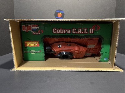 GI Joe Cobra CAT II Motorized Vehicle Tank Crimson Guard Immortal W/ Shipper  