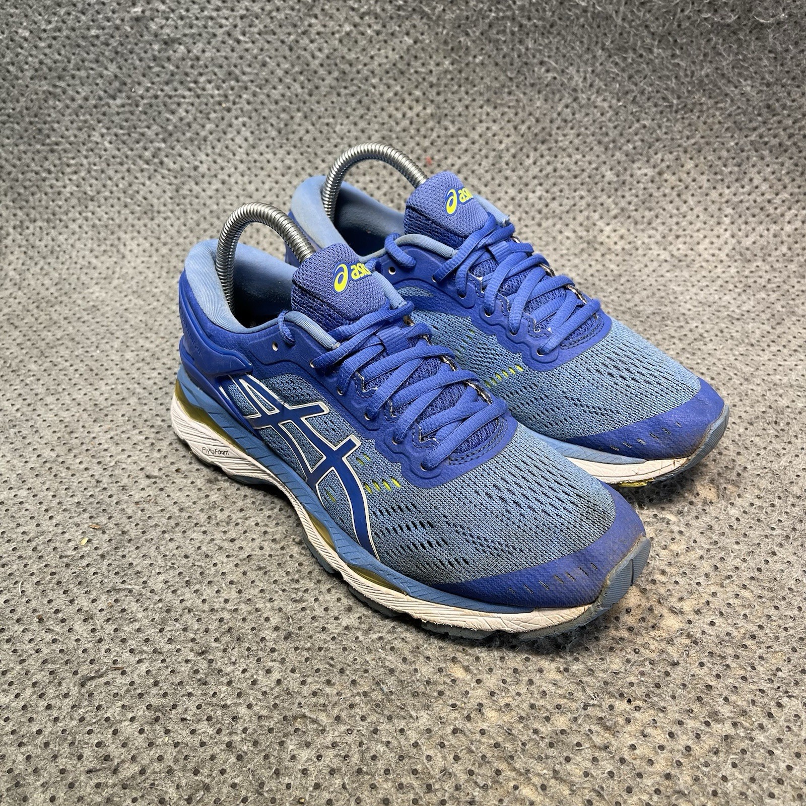 Asics Gel-Kayano 24 Blue Running Shoes No Insoles Size 8 Women’s image 4