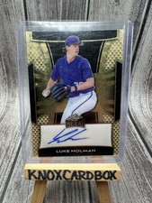 2025 Leaf Metal Luke Holman 1/1 Superfractor AUTO Cincinnati Reds