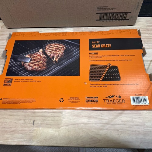 Rejilla Sear modificadora Traeger 18 pulgadas x 11 pulgadas x 5/8 de espesor - Imagen 3 de 5