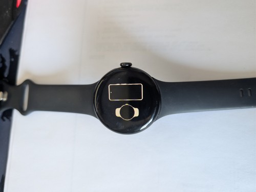 Google - Pixel Watch 2 Matte Black Smartwatch IP68 SPO2