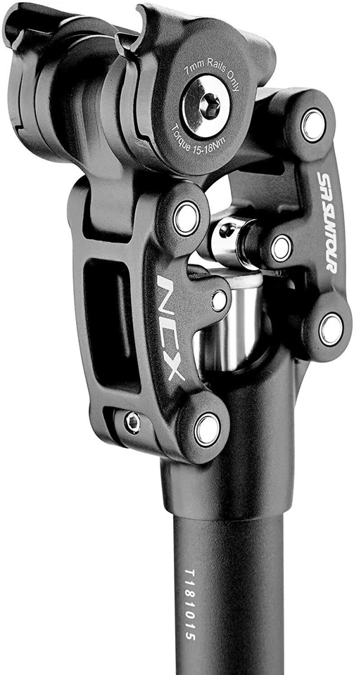 SR Suntour Federsattelstütze SP12-NCX – 27,2 mm 350 mm, für 65–95 kg - Bild 2 von 4