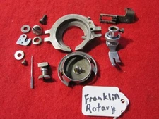 VINTAGE FRANKLIN ROTARY SEWING MACHINE MISC PARTS SERIAL 61X1249