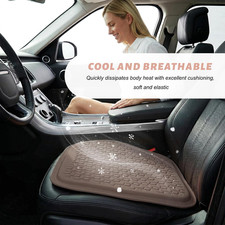 Gel Car Seat Cushion, Non-Slip Vehicle Chair Protector Pad for More Comfortab...