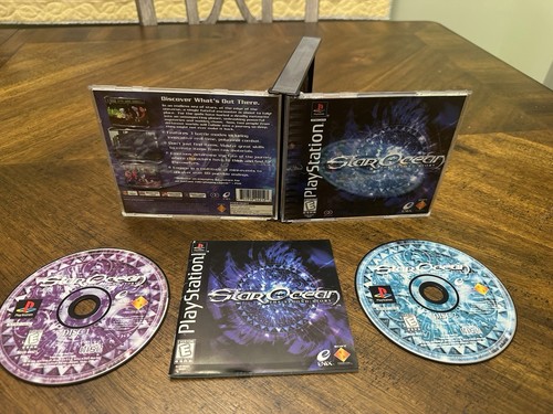 Complete PlayStation 1 STAR OCEAN The Second Story PS1 Working good Condition